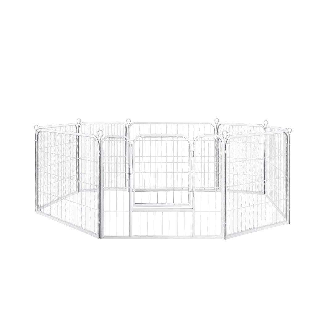 PaWz 8 Panel 24'' Pet Dog Playpen Puppy Exercise Cage Enclosure Fence –  Pawsitively Yours
